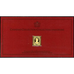 canadian postage stamp albert sixpenny reproduced in silver and 24 karat gold 18