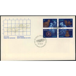 canada stamp 1144a shipwrecks 1987 FDC