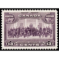 canada stamp 224 charlottetown 13 1935