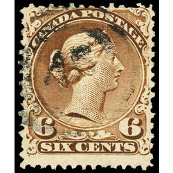 canada stamp 27c queen victoria 6 1868 U F 002