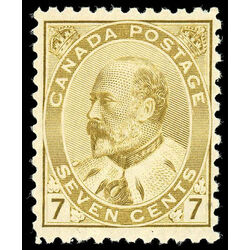 canada stamp 92iii edward vii 7 1903 M VFNH 002