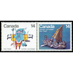 canada stamp 770aiii inuit travel 1978