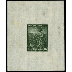 argentina stamp 133 p allegory liberty seated 16 1858
