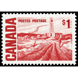 canada stamp 465bv edmonton oil field by h g glyde 1 1967