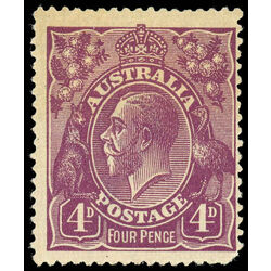australia stamp 32 king george v 1921