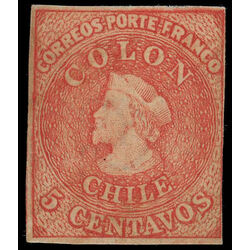 chile stamp 14 christopher columbus 5 1865