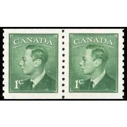 canada stamp 297 pair king george vi 1950