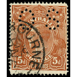 australia stamp 36 king george v 1915