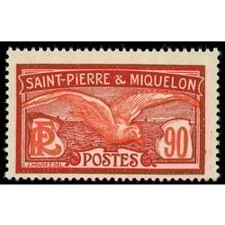 st pierre and miquelon stamp 103 fulmar petrel 1930