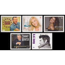 canada stamp 2766 70 country music recording 2014