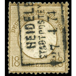 germany stamp 11 imperial eagle 1872