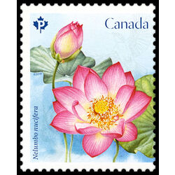 canada stamp 3087a lotus nelumbo nucifera 2018