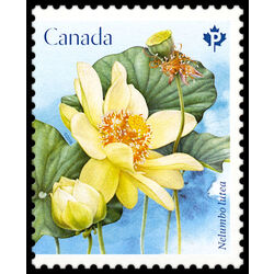 canada stamp 3087b lotus nelumbo lutea 2018