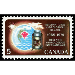 canada stamp 481i rain gauge 5 1968