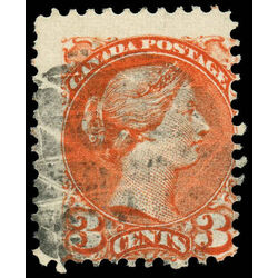 canada stamp 37e queen victoria 3 1870 U VG 013