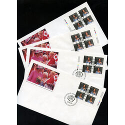 canada stamp 1358 queen elizabeth ii 43 1992 FDC 4BLK