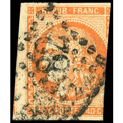 france stamp 47b ceres 40 1870 U 002