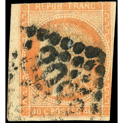 france stamp 47b ceres 40 1870 U 004