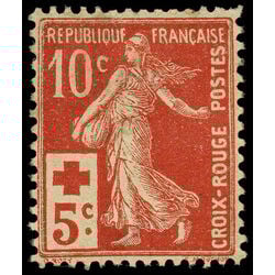 france stamp b2 sower 1914