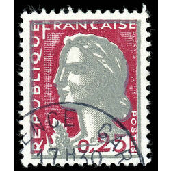 france stamp 968 marianne 25 1960 U 001