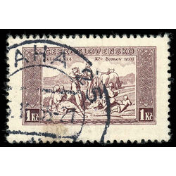 czechoslovakia stamp 200b pastoral scene 1934