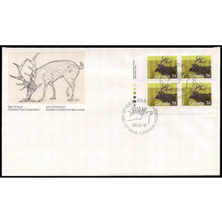 canada stamp 1177 wapiti 74 1988 FDC LL