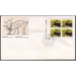 canada stamp 1177 wapiti 74 1988 FDC UL