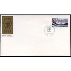 canada stamp 936iv banff national park 2 1985 FDC