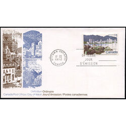 canada stamp 600 vancouver 1 1972 FDC