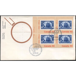 canada stamp 913 bluenose no 158 60 1982 FDC UL