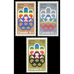 canada stamp b semi postal b1 3 olympic symbols 1974