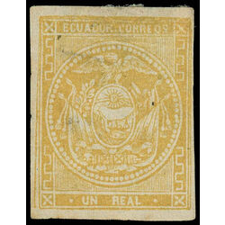 ecuador stamp 4 coat of arms 1865 M NG 001