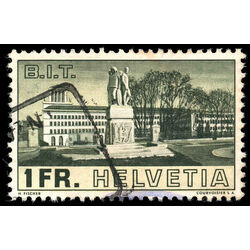 switzerland stamp 241 labor building and albert thomas monument 1938