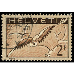switzerland stamp c15 bird carrying letter 1930