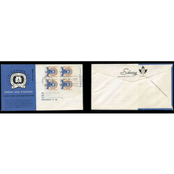 canada stamp 389 girl guide emblem 5 1960 FDC COM