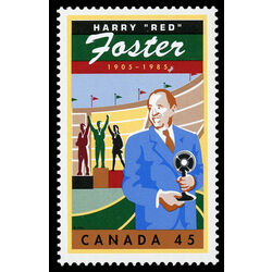 canada stamp 1753 harry red foster 1905 1985 45 1998