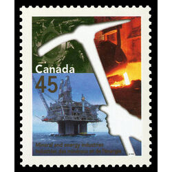 canada stamp 1721 oil rig 45 1998
