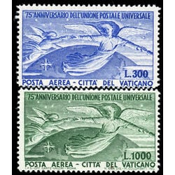 vatican stamp c18 9 angels and globe 1949