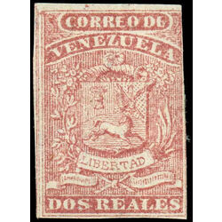 venezuela stamp 3a coat of arms 1859 M 001