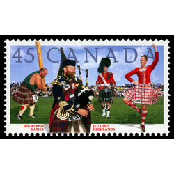 canada stamp 1655 highland games 45 1997