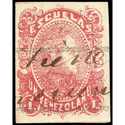 venezuela stamp 55 simon bolivar 1879 U 001