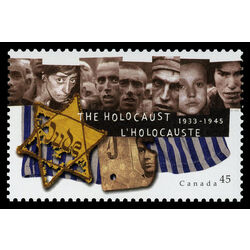 canada stamp 1590 the holocaust 45 1995