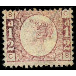 great britain stamp 58 queen victoria p 1870 M 011