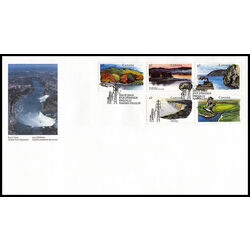 canada stamp 1412a heritage rivers 2 1992 FDC