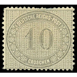 germany stamp 12 numeral value 1872