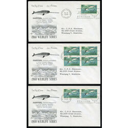 canada stamp 480 narwhal 5 1968 FDC 003