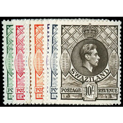 swaziland stamp 27 37 george vi 1938 M 001