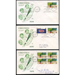 canada stamp 530 snowmobile and trees 15 1970 FDC 002