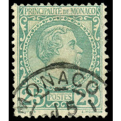 monaco stamp 6 prince charles iii 1885 U 002