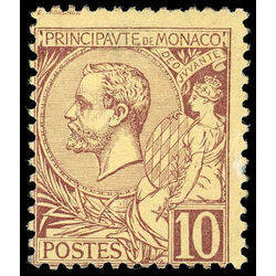 monaco stamp 15 prince albert i 10 1891 M NG 003